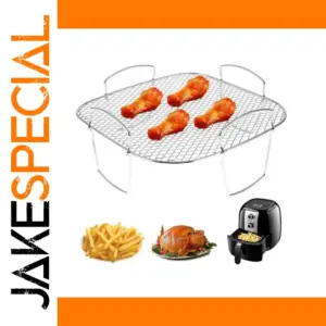 Stainless Steel Air Fryer Rack for Versatile Cooking