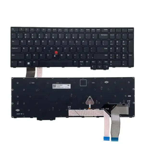 Backlit US Keyboard for Lenovo Thinkpad P16s - Image 3