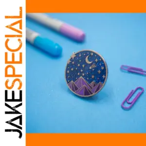 Night Court Glitter Pin for ACOTAR Fans