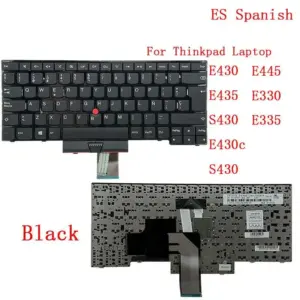 Lenovo Thinkpad E430 E445 UK Keyboard Replacement 28 57e42642 no logo