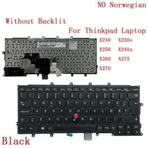 Lenovo ThinkPad Backlight Keyboard for X240-X270 22 57f6601b no logo