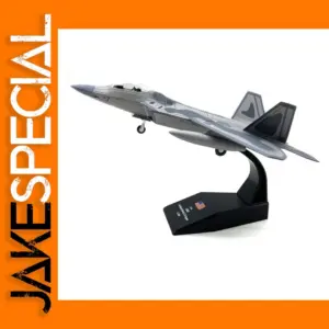 1/100 Scale Diecast F-22 Raptor Model Aircraft
