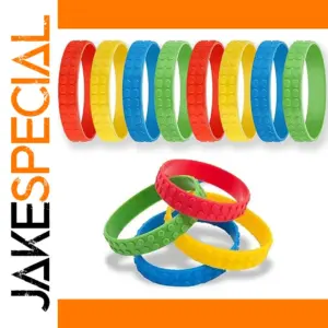 10pcs Silicone Building Block Bracelets