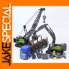 1:50 Scale Plastic Crusher Excavator Model