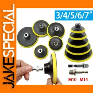 3/4/5/6/7 Inch Hook and Loop Backing Pad Disc Holder
