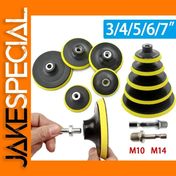 3/4/5/6/7 Inch Hook and Loop Backing Pad Disc Holder