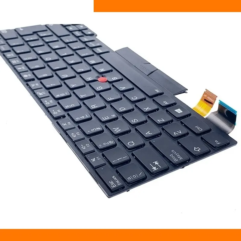 Black Backlit Keyboard for Lenovo ThinkPad L13 Yoga 2 Black Backlit Keyboard for Lenovo ThinkPad L13 Yoga - Image 2