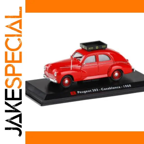 1:43 Scale Diecast Metal Classic Taxi Model