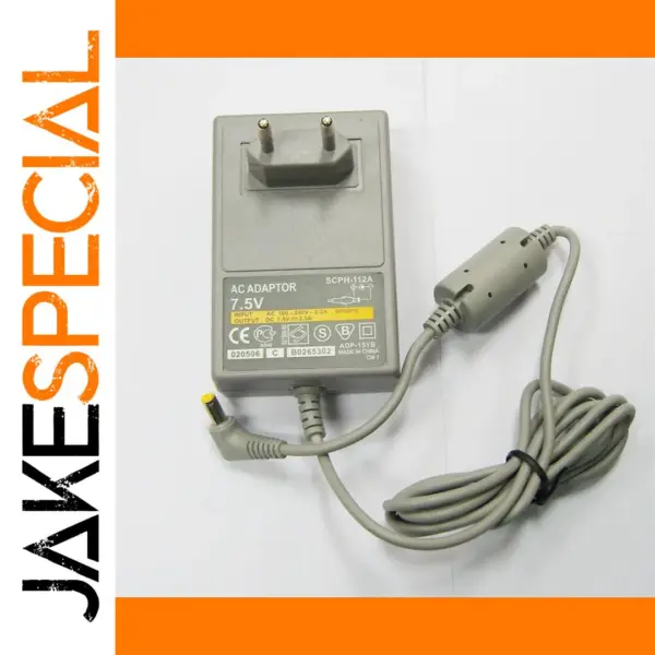 EU Plug AC Adapter Charger for PS1 Game Console