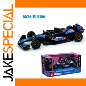 Burago Alpine Formula 1 Model Car A524-10 Blue