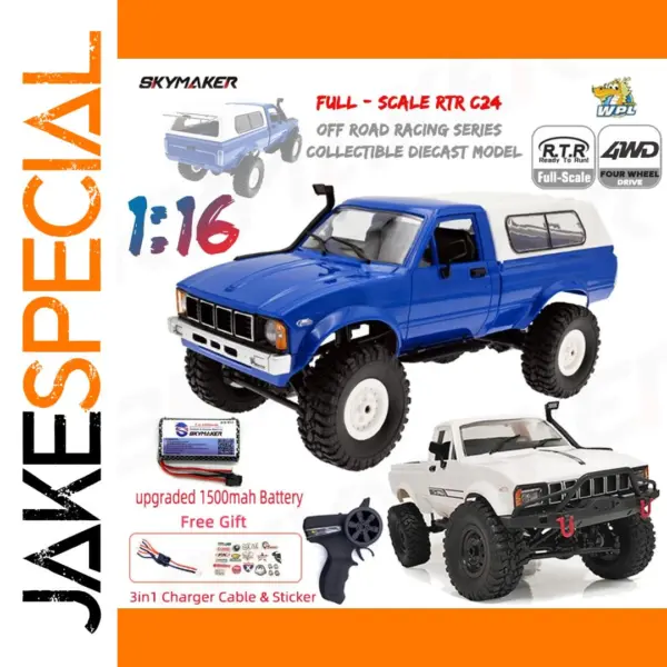 WPL C24-1 1:16 RC 4WD Rock Crawler