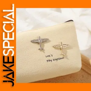 Aircraft Alloy Brooch Pins for Clothes and Bags