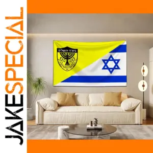 Half FC Beitar Jerusalem Israel Flag Polyester Banner