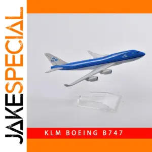 KLM Boeing 747 Model Airplane Display Scale 1:400