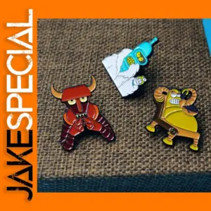 Funny Futuramas Anime Lapel Pins for Women