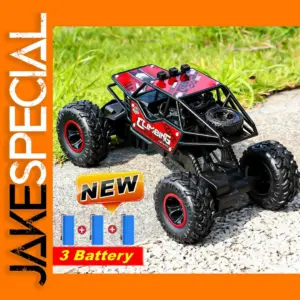4WD Alloy RC Off-Road Vehicle with Long-Distance Lights