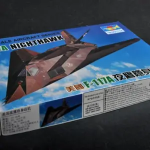 144 USA F-117A NIGHTHAWK Fighter Model Kit 8 59cb1512 upscaled