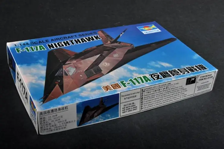 144 USA F-117A NIGHTHAWK Fighter Model Kit 2 144 USA F-117A NIGHTHAWK Fighter Model Kit - Image 2