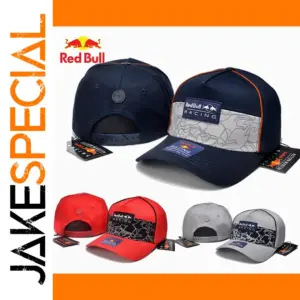Red Bull High Quality Racing Baseball Cap for Men
