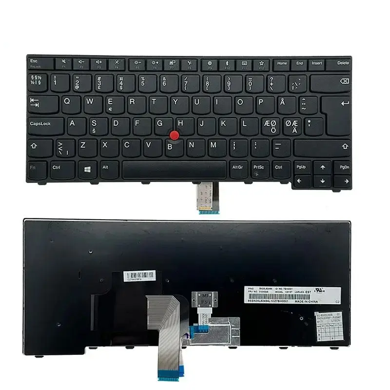 Nordic Backlight Keyboard for Lenovo Thinkpad 6 Nordic Backlight Keyboard for Lenovo Thinkpad - Image 6