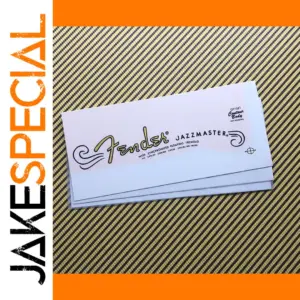 3Pcs Headstock Decals for Guitar Jazzmaster