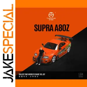 TIME MICRO 1:64 Supra A80z Orange Model Car