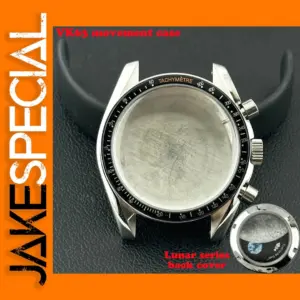 39.7mm Stainless Steel Moon Back Watch Case