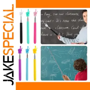 Retractable Steel Teacher Pointer for Classroom