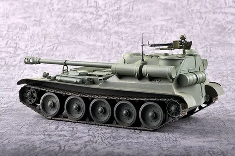 Soviet SU-102 Tank Destroyer Plastic Model Kit 14 Soviet SU-102 Tank Destroyer Plastic Model Kit - Image 14