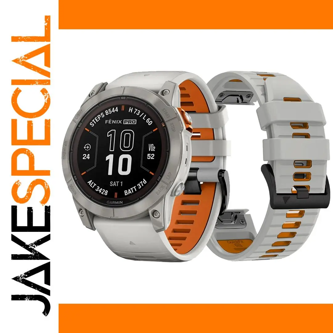 Soft Silicone QuickFit Strap for Garmin Fenix 1 Soft Silicone QuickFit Strap for Garmin Fenix