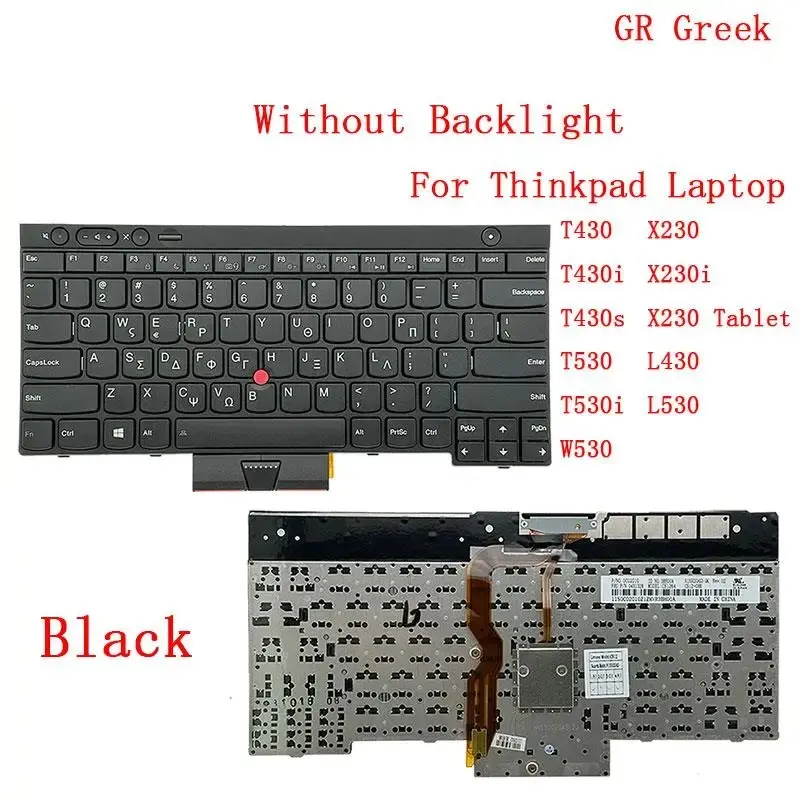 KR Korean Thai Greek Keyboard for Lenovo Thinkpad 8 KR Korean Thai Greek Keyboard for Lenovo Thinkpad - Image 8