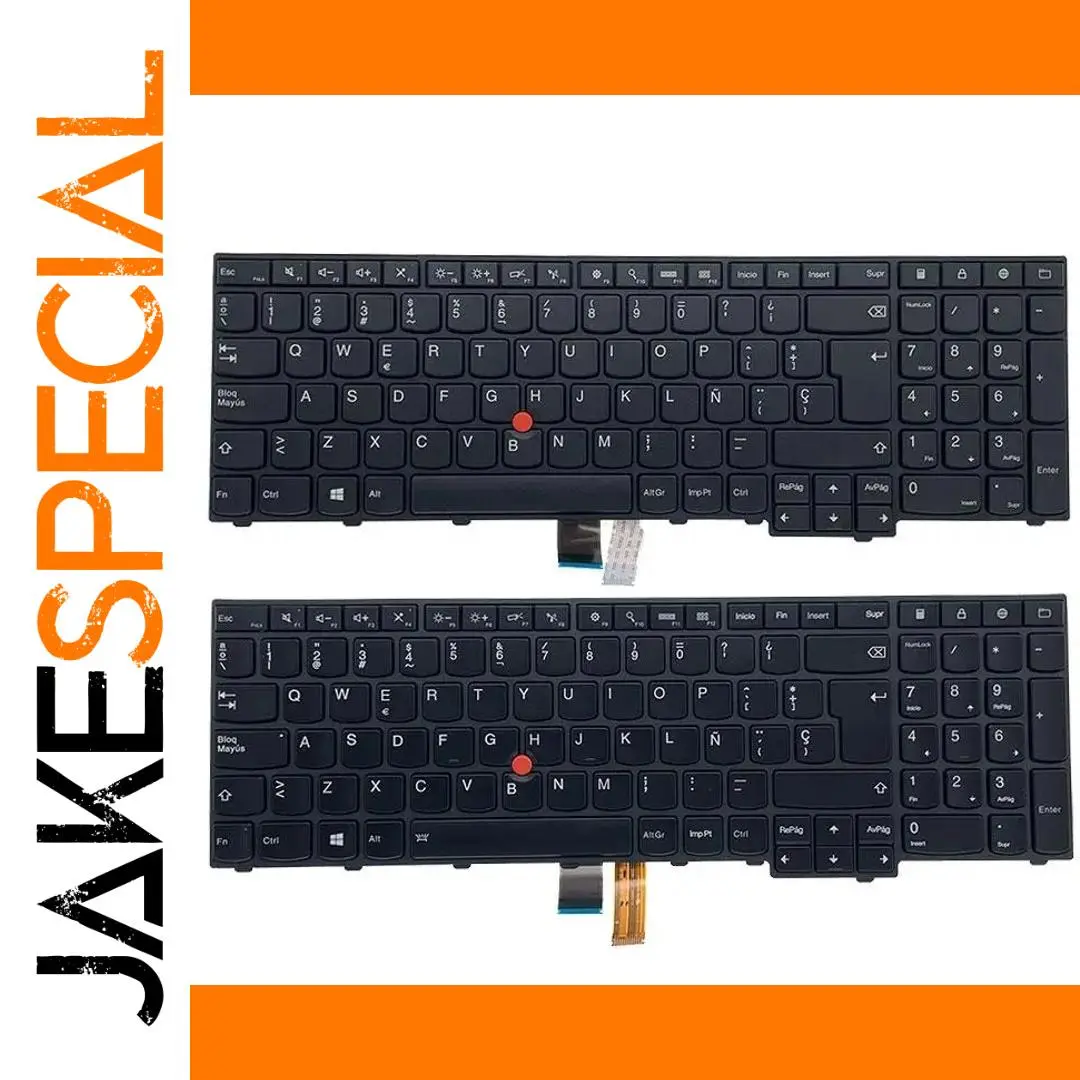 Spanish Backlit Keyboard for Lenovo Thinkpad P50S 1 Spanish Backlit Keyboard for Lenovo Thinkpad P50S