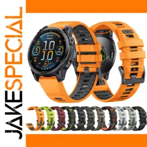 Fenix 8 Silicone Watch Band for Garmin 47mm 51mm