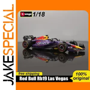 Bburago 1:18 Red Bull RB19 Las Vegas Model