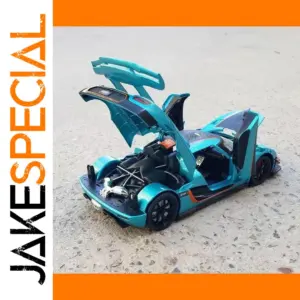 1:24 Scale Diecast Alloy Car Model with Sound and Lights