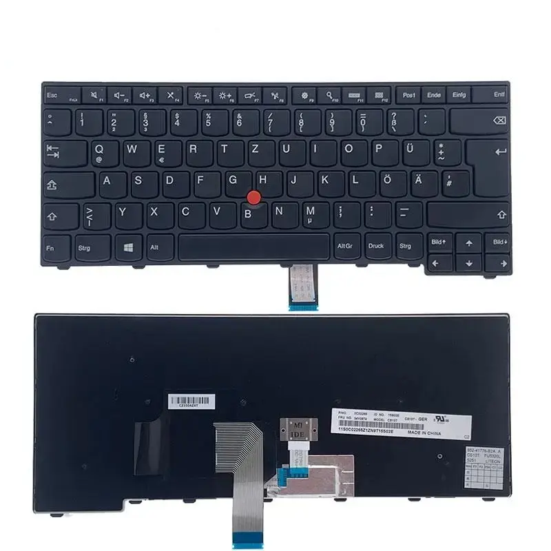 German Backlit Keyboard for Lenovo Thinkpad T440 3 German Backlit Keyboard for Lenovo Thinkpad T440 - Image 3