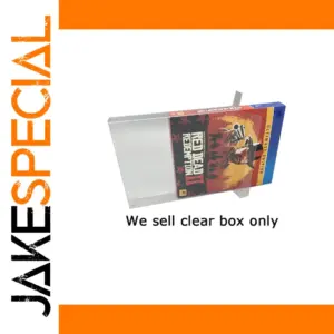 Clear Protective Case for PS4 Red Dead Redemption 2