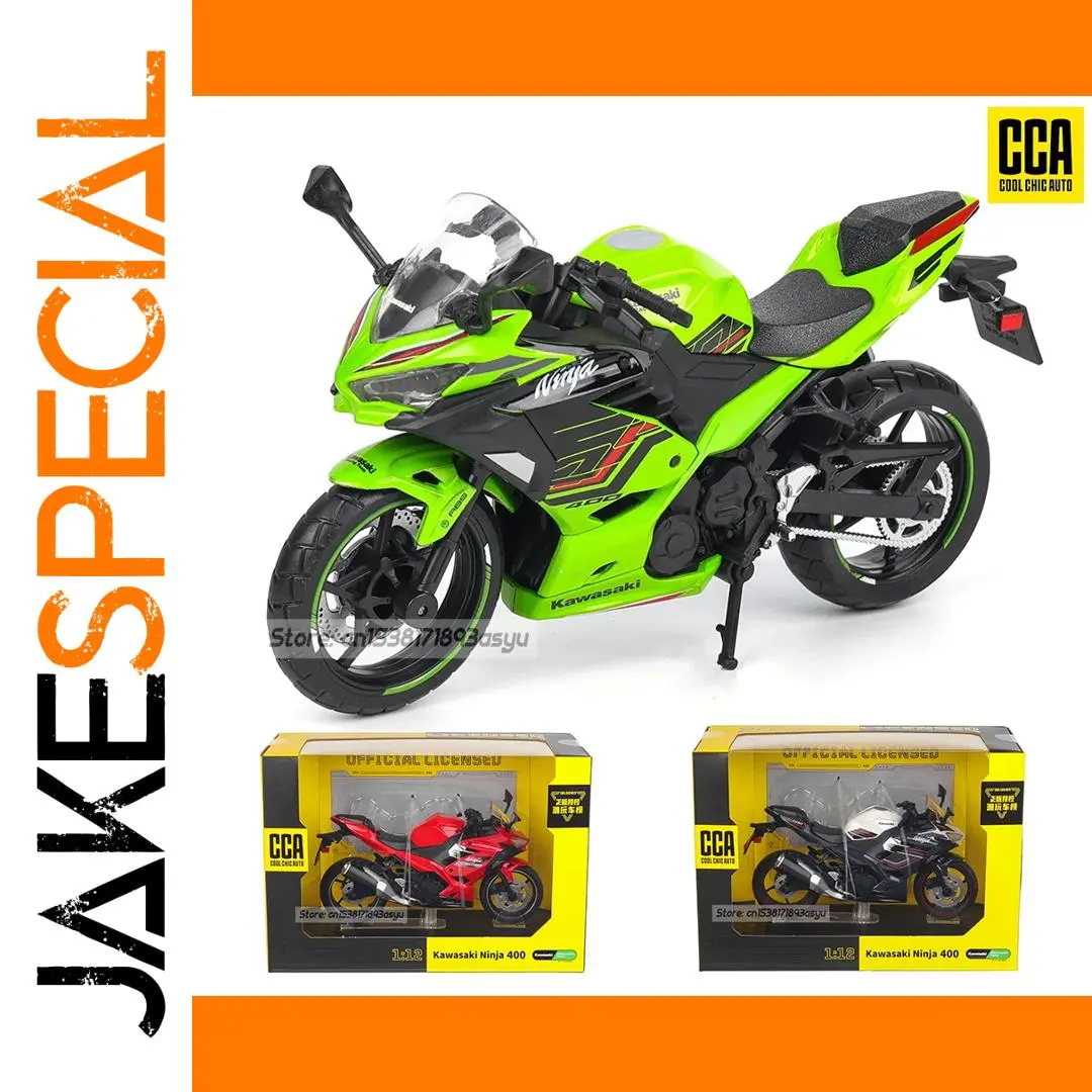 Kawasaki Ninja 400 Diecast Model 1:12 1 Kawasaki Ninja 400 Diecast Model 1:12