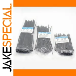 300 Pcs Nylon Self-Locking Cable Zip Ties
