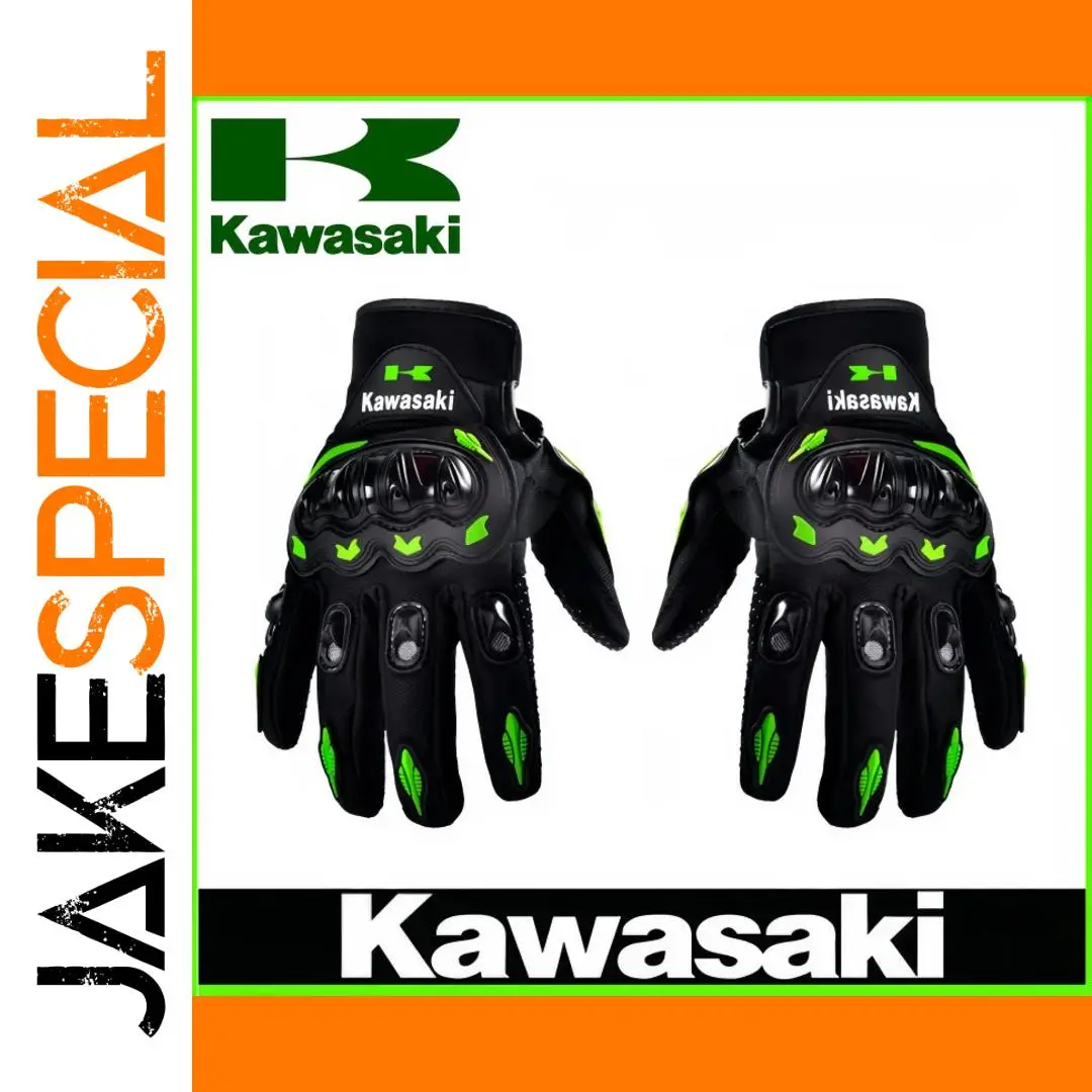 Kawasaki Summer Motocross Riding Gloves 1 Kawasaki Summer Motocross Riding Gloves