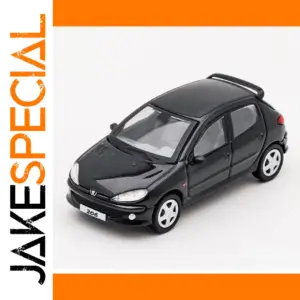 1:64 Scale Peugeot 206 Diecast Model Car