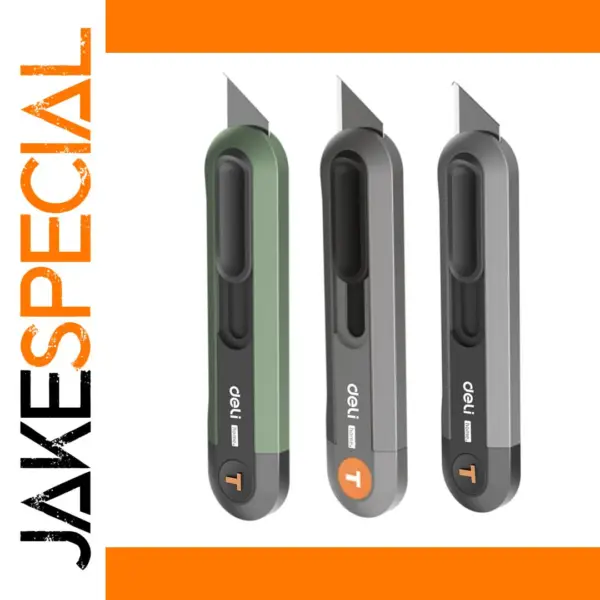Deli Retractable Utility Knife for Crafts