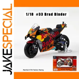 Maisto 1/18 Brad Binder KTM Motorcycle Model
