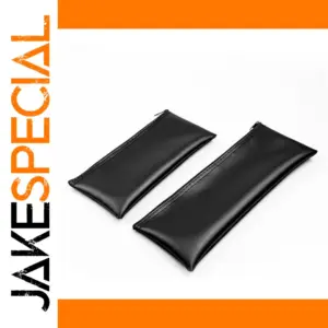 2-Pack Leather Microphone Storage Cases for Shure Wireless