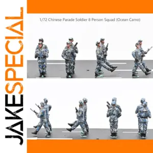 Chinese Parade Soldier Squad 1:72 Ocean Camo