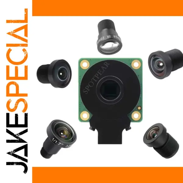 Raspberry Pi 12.3MP HQ Camera Module M12 Mount