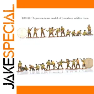 1/72 American Soldier Team Model Set