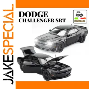 1:32 Diecast Dodge Challenger Pullback Car Model