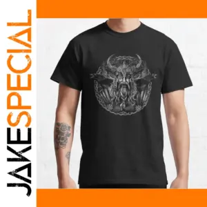 Odin Viking Norse Mythology T-Shirt Large