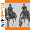 1/35 Scale Unassembled Resin Cavalry Figurine Kit